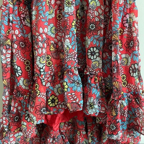 Free People Cassis Printed Chiffon Dress - Picture 8 of 10